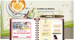 Desktop Screenshot of cozinhadamonica.com